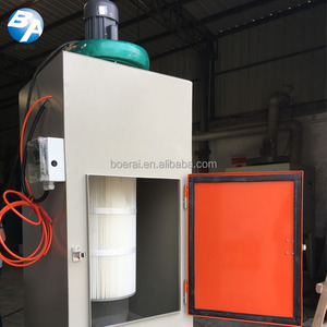 Machine de sablage à plateau tournant automatique séparateur cyclone dépoussiéreur haute productivité brunissage nettoyeur haute pression - Product Image 6