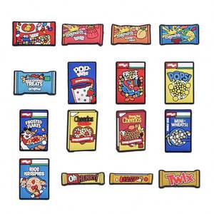 Zuecos personalizados al por mayor de fábrica, bonitos abalorios para zapatos, aperitivos, comida, abalorios para zapatos, accesorios para <span class=keywords><strong>zapatillas</strong></span>, abalorios para zuecos del Día de San Patricio - Product Image 3