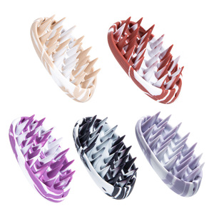 แปรงนวดหนังศีรษะแบบใหม่ แปรงสระผม แปรงนวดศีรษะ เครื่องนวดหนังศีรษะ - Product Image 1