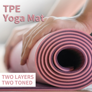 Tapete de Yoga Personalizable Zhensheng de <span class=keywords><strong>TPE</strong></span> - OEM/ODM Disponible para Logotipo, Color y Grosor (4/5/6/8/10 mm), Premium y Ecológico - Product Image 2