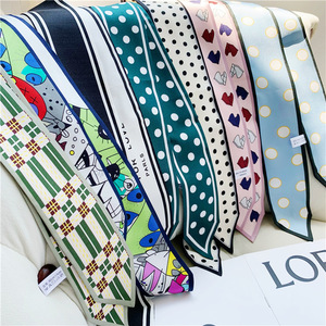 5*90cm dâu lụa đẹp satin Khăn lụa <span class=keywords><strong>in</strong></span> khăn hijab - Product Image 5