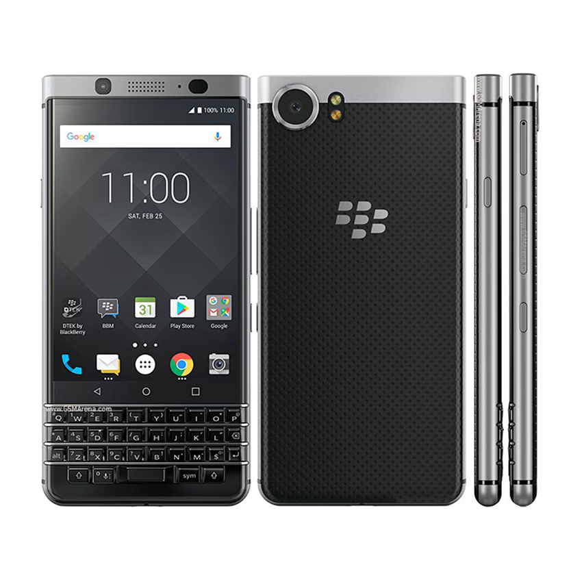 Оптовая продажа, оригинальный использованный разблокированный 4G LTE смартфон BlackBerry KEY2 128GB глобальная клавиатура Сенсорный экран 90 Гц ЖК-дисплей 3500 мАч