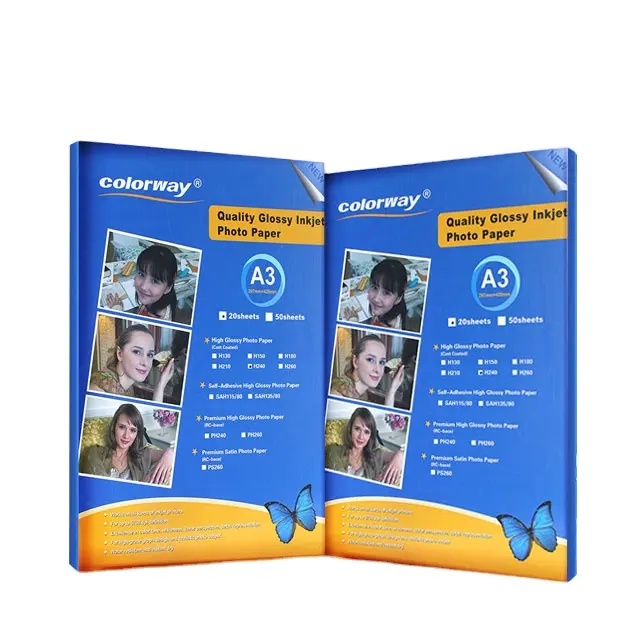 Factory discount Best price popular double sided 180g high glossy A4 print photo paper 4X6 for inkjet photo printing