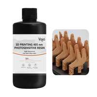 Resin Lilin Merah Presisi Tinggi 405nm Kompatibel dengan Printer Laser Universal untuk Printer 3D Umum 100% Kemurnian