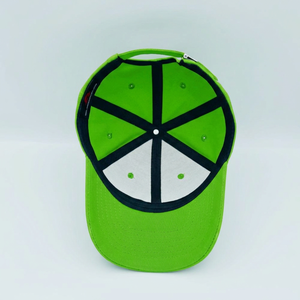 Gorra de Béisbol Verde de 6 Paneles, Unisex, de Algodón, Estilo Casual, Panel Frontal con Bordado del Número 16 en Blanco, Estilo Ajustado - Product Image 5