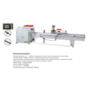 Nouvelle conception certifiée CE, machine à enrouler CNC à rouleaux horizontaux pour la fabrication de cannes à pêche en fibre de carbone, 1 an de garantie
