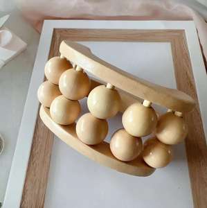 Herramientas de masaje de madera, palo rodante, Kit de terapia de madera <span class=keywords><strong>colombiana</strong></span>, juego de herramientas de terapia de madera de Maderoterapia - Product Image 6