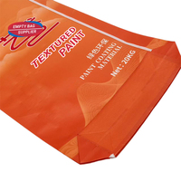 Sac en PP tissé laminé BOPP personnalisé, imprimé, réutilisable, résistant à l'humidité, pour aliments pour animaux, aliments pour animaux de compagnie, sac à fond carré à ouverture large avec valve