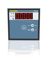 Relais de protection contre les fuites à la terre Yokins Y9-ELR 30mA-30A AC, 45-270V AC/DC, 96x96mm pour montage sur panneau