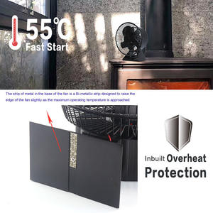 Ventilatore di Precisione per Stufa a Legna con Copertura Protettiva, Alimentato dal Calore - Product Image 5