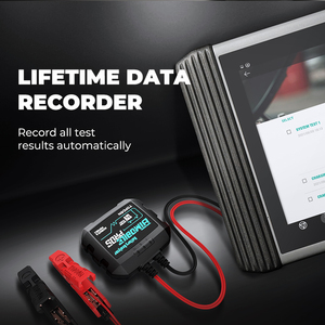 Analyseur de batterie TOPDON BTMobile Pros 12V avec écran LCD, testeur de batterie portable pour voiture et moto - Product Image 5