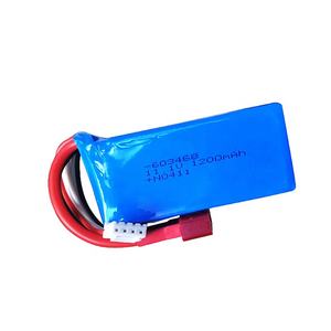 アクセサリー固定翼アップグレードリチウム電池 11.1V 1200MAH リモートコントロールグライダーバッテリー 4 軸航空機 70*35*18 - Product Image 3