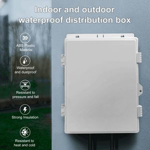 Namunanee ABS <span class=keywords><strong>IP65</strong></span> suya dayanıklı cilalı W elektrik kutusu elektrik bağlantı kutusu Model H5 açık iç montaj paneli - Product Image 2