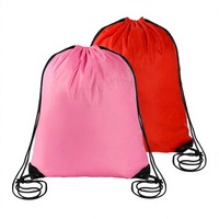 Sac à dos de sport en polyester personnalisé, imperméable, avec cordon de serrage et longue poignée, logo imprimé, idéal pour les promotions et l'extérieur – Vente en gros