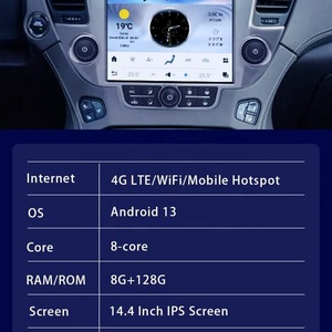 วิทยุติดรถยนต์ขนาด 128G 14.4 นิ้ว สำหรับ GMC Yukon Chevrolet Tahoe Suburban ปี 2014-2021 ระบบ Android 13 มัลติมีเดีย GPS นำทาง เครื่องเล่นวิทยุติดรถยนต์ - Product Image 3