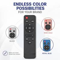 Control Remoto Infrarrojo Antichoque de Código Fijo KEYUAN TY-12C con Alcance de 20m y 4 Botones para Automatización del Hogar