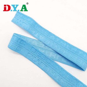 Biểu Tượng Tùy Chỉnh Quần Áo Còng Nylon Có Thể Gập Lại Căng Ban Nhạc Đầy Màu Sắc Nổi Gấp Hơn Đàn Hồi Cho Quần Áo Đồ Lót - Product Image 3