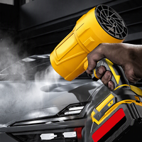 Souffleur d'air industriel à haut débit d'air, OEM/ODM, portable, 21V DC, batterie lithium-ion remplaçable, moteur à balais de qualité professionnelle