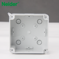 Boîtiers électroniques et d'instruments ND-RT 100*100*70 IP65 Boîte de jonction en plastique ABS/PC étanche