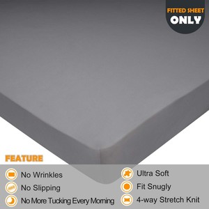 Fabrication <span class=keywords><strong>en</strong></span> gros de draps <span class=keywords><strong>en</strong></span> <span class=keywords><strong>jersey</strong></span> microfibre/spandex de haute qualité, écologiques, super doux, pour hôtels - Product Image 3