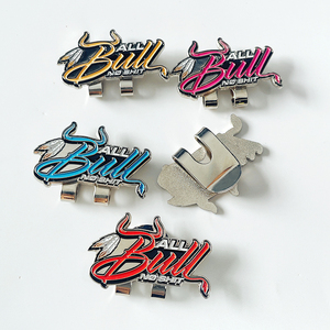 Tùy Chỉnh Cá Nhân Kim Loại Hat Brim Clip Với Logo Của Riêng Bạn Kim Cương Khung San Judas Men Huy Hiệu <span class=keywords><strong>Pins</strong></span> Bóng Chày Hat <span class=keywords><strong>Pins</strong></span> - Product Image 4