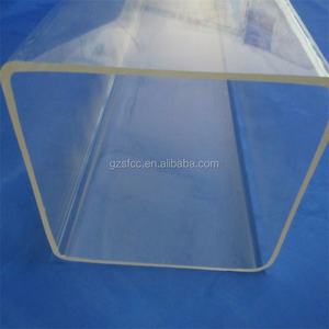 Tubo Cuadrado de Perfil Transparente con Protección Anti-UV, Certificado SGS, Tamaño Personalizable - Product Image 5