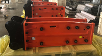 MONDE Nouveau marteau briseur hydraulique de type supérieur pour excavatrice 165 140 et toutes tailles de burins