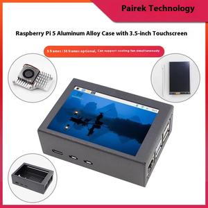 توت العليق <span class=keywords><strong>Pi</strong></span> 5B مع شاشة بوصة قذيفة سبائك الألومنيوم TFT LCD شاشة تعمل باللمس مقاومة الإلكترونيات الاستهلاكية - Product Image 2