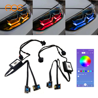 Modules LED DRL RGBW à changement de couleur par application mobile, installation Plug and Play, pour phares LED non laser G22 G23 G26 G80 G82