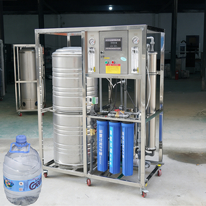 Unidad de Ósmosis Inversa Industrial de 500L/H para el Mercado de Carnes con Certificación CE, Tanque de Presión de 300L, 2 Membranas - Product Image 2