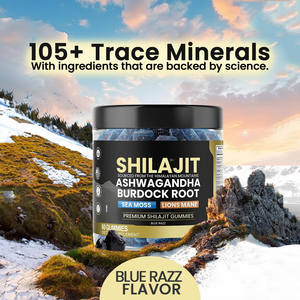 Caramelle Gommose di Shilajit Himalayano Biologico Puro, Integratore Vegano per il Cervello - Product Image 5