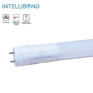 Intellibond 18W 1200mm 디밍이 가능한 T8 led 튜브 임베디드 모션 및 일광 센서 무선 그룹 제어 led 튜브 라이트