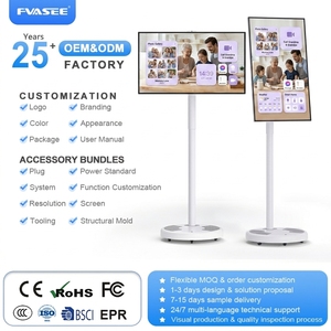 21.5 Inch LED Android <b>Portable</b> Smart <b>TV</b> With In-cell Touch Screen Battery-Power Gym Gaming Live Room & Bathroom Use <b>Portable</b> Led - Product Image 1
