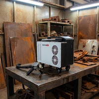 Nettoyeur laser à fibre pulsée 300W, machine de nettoyage laser portable pour la restauration du bois, équipement de décapage de peinture par impulsions