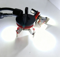 E92 6W Convient pour les voitures, lumière LED Angel Eye en forme de V rétractable, H8 6W 12W LED Angel Eye Circle