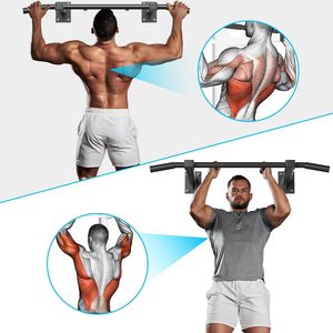 Steel Wall Mount <strong>Pull</strong> up <strong>Bar</strong> for Home Use Joist <strong>Beam</strong> and Rafter Mounted Chin up <strong>Bar</strong> Strength Training Gym Equipment - Product Image 4