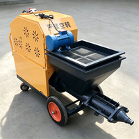 Machine de pulvérisation de coulis haute performance avec structure de pompe étanche pour le remplissage des fissures dans les travaux de construction