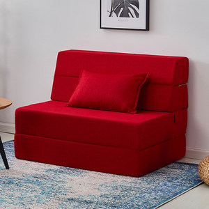 Nouveau lit pliant simple démontable et <span class=keywords><strong>canapé</strong></span>-lit en mousse propre, fauteuil inclinable, coussin de dossier, <span class=keywords><strong>canapé</strong></span>-lit, pouf, canapés en <span class=keywords><strong>tissu</strong></span> - Product Image 4