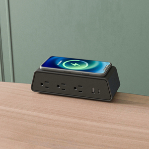 Omni Có Thể Tháo Rời Bảng Bàn Núi Ổ Cắm Với 3 Cửa Hàng 65W Nhanh Chóng Sạc Cổng USB Cho An Toàn Bàn Tổ Chức Gọn Gàng Không Gian làm việc - Product Image 1