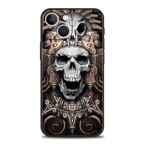 เคสโทรศัพท์มือถือ TPU ลายกะโหลกกันระเบิดสำหรับ iPhone 16 PRO MAX 15 14 13 PRO MAX ปรับแต่งภาพได้ - Product Image 6