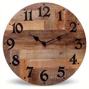 Orologio <span class=keywords><strong>da</strong></span> <span class=keywords><strong>Parete</strong></span> per Casa in MDF, Decorativo per Soggiorno e <span class=keywords><strong>Cucina</strong></span>, Orologio al Quarzo <span class=keywords><strong>da</strong></span> Appendere - Product Image 2