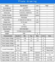 5,0 Zoll LCD-Bildschirm 480x854 IPS TFT LCD-Anzeigemodul, Maßgefertigtes LCD-Panel, Ultra-Breites LCD-Panel, LCD-Steuerplatine