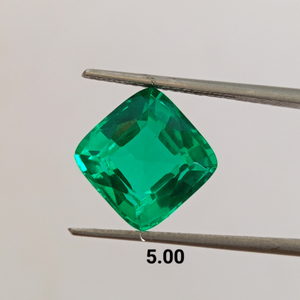 Piedra Preciosa Verde Cultivada en Laboratorio de Aspecto Natural, Corte Personalizado en Múltiples Formas, Alta Claridad y Calidad para Joyería Hecha a Mano - Product Image 5