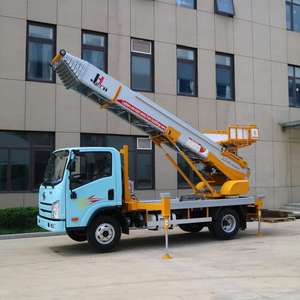 JIUHE Camión de Transporte con Escalera Hidráulica Personalizada con Control Remoto, Camión Elevador con Cesta de Carga de 400 kg - Product Image 6