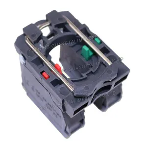 High Quality plastic bracket 2 contact element push button switch