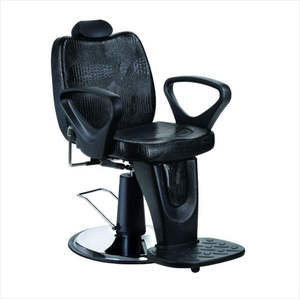 Silla de Barbero Infantil Negra Personalizada al por Mayor para Peluquería, Silla Reclinable Cómoda y Económica - Product Image 3