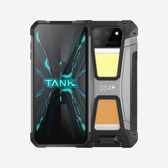 Unihertz Tank2 8849 6.8 Inch FHD+ 120Hz LCD IP68 Octa-Core Gaming 4G/Cellular Android Rugged Smartphone Shockproof Camping Light