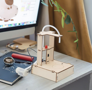 Jouets STEM Puzzle éducatif en bois Production d'énergie éolienne Science de l'énergie <span class=keywords><strong>solaire</strong></span> Jouets de ventilateur de vapeur - Product Image 1