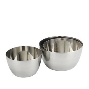 2025 Meilleur vendeur Ensemble de bol de dîner en acier inoxydable moderne Bol Deep <span class=keywords><strong>Chef</strong></span> - Product Image 3