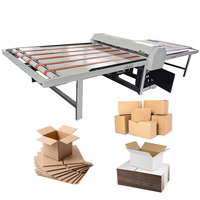 Machine de découpe et de pliage semi-automatique à plat pour carton ondulé et carton plat MQJ DEM/ODM